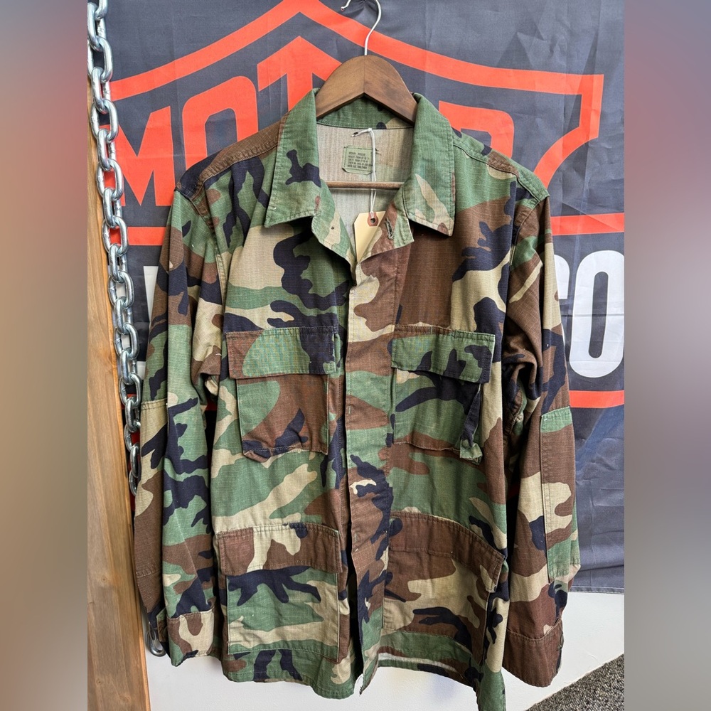 Authentic US Army Camouflage Camo
Military Jacket